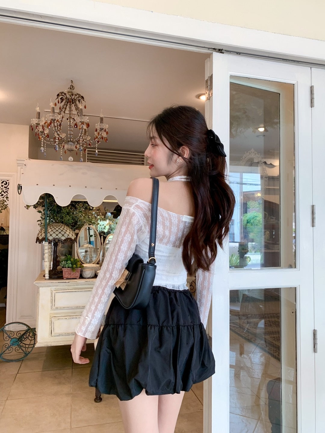 π Annabell tops π
Color : white / cream / black
Size :