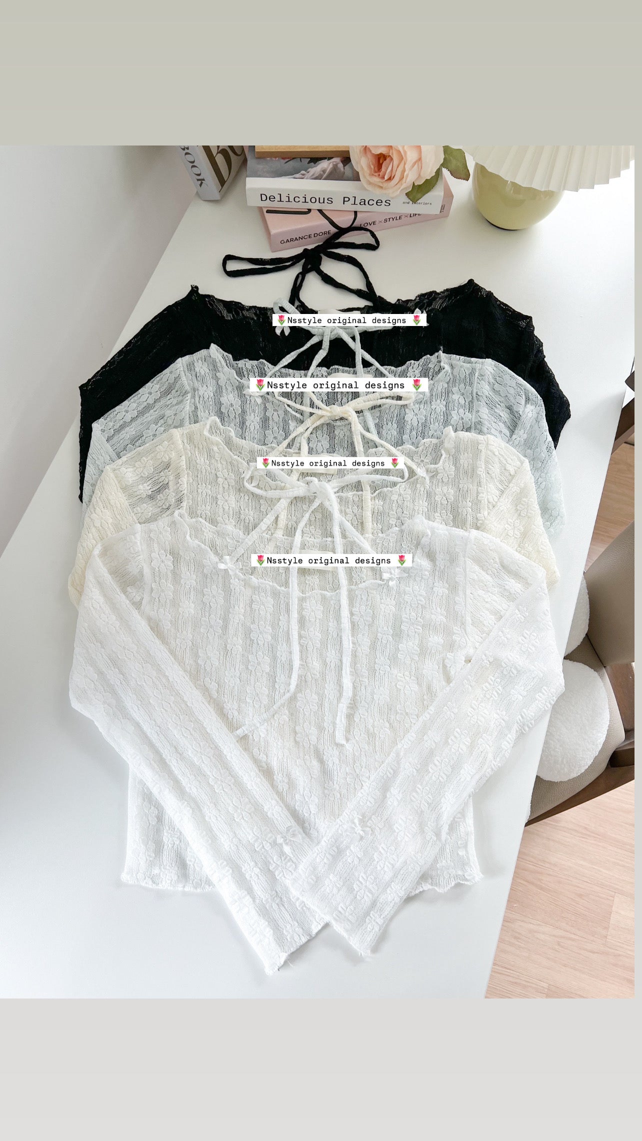 π Annabell tops π
Color : white / cream / black
Size :