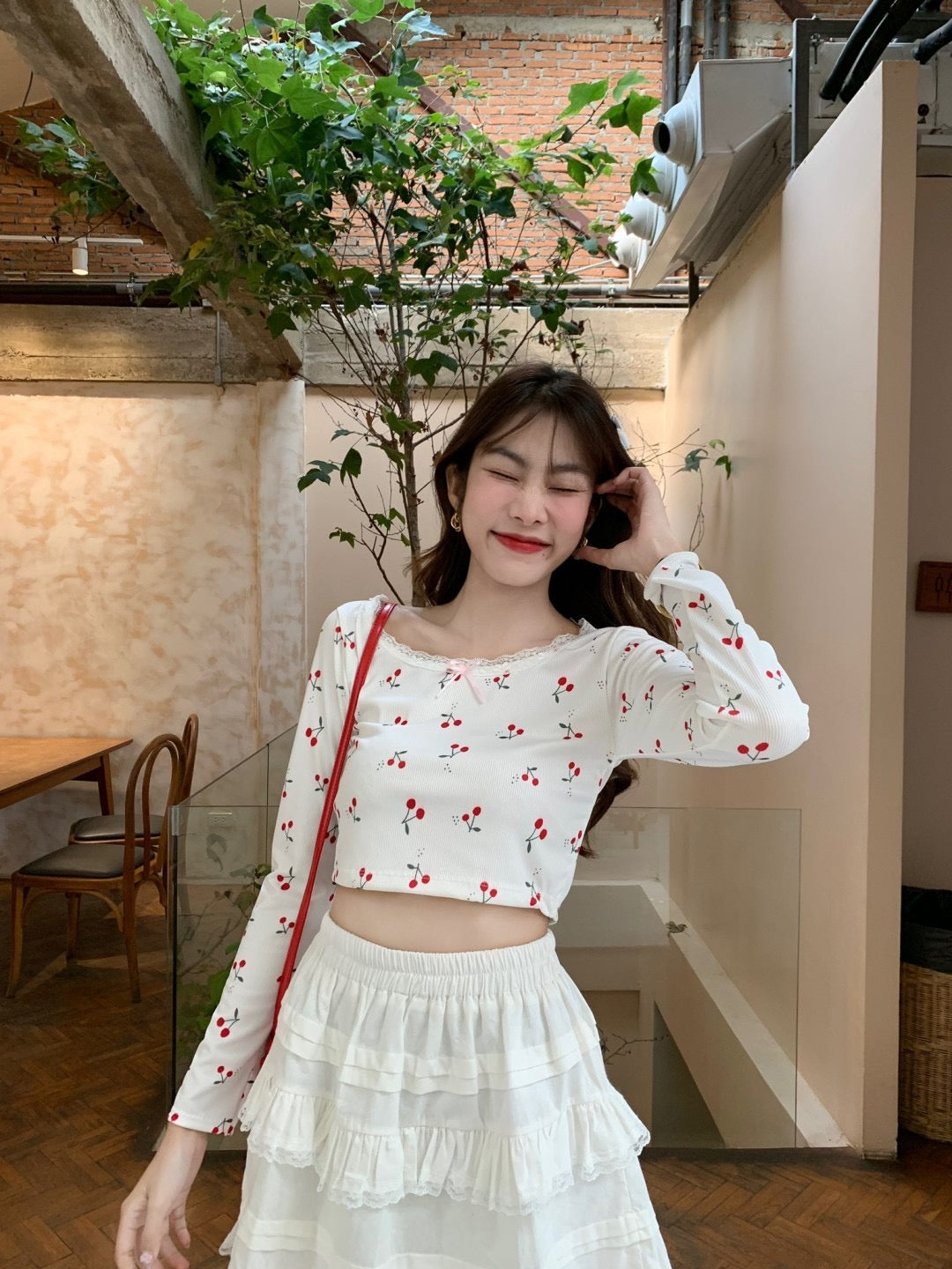 🍒🍒 Ivy cherry tops  🍒🍒