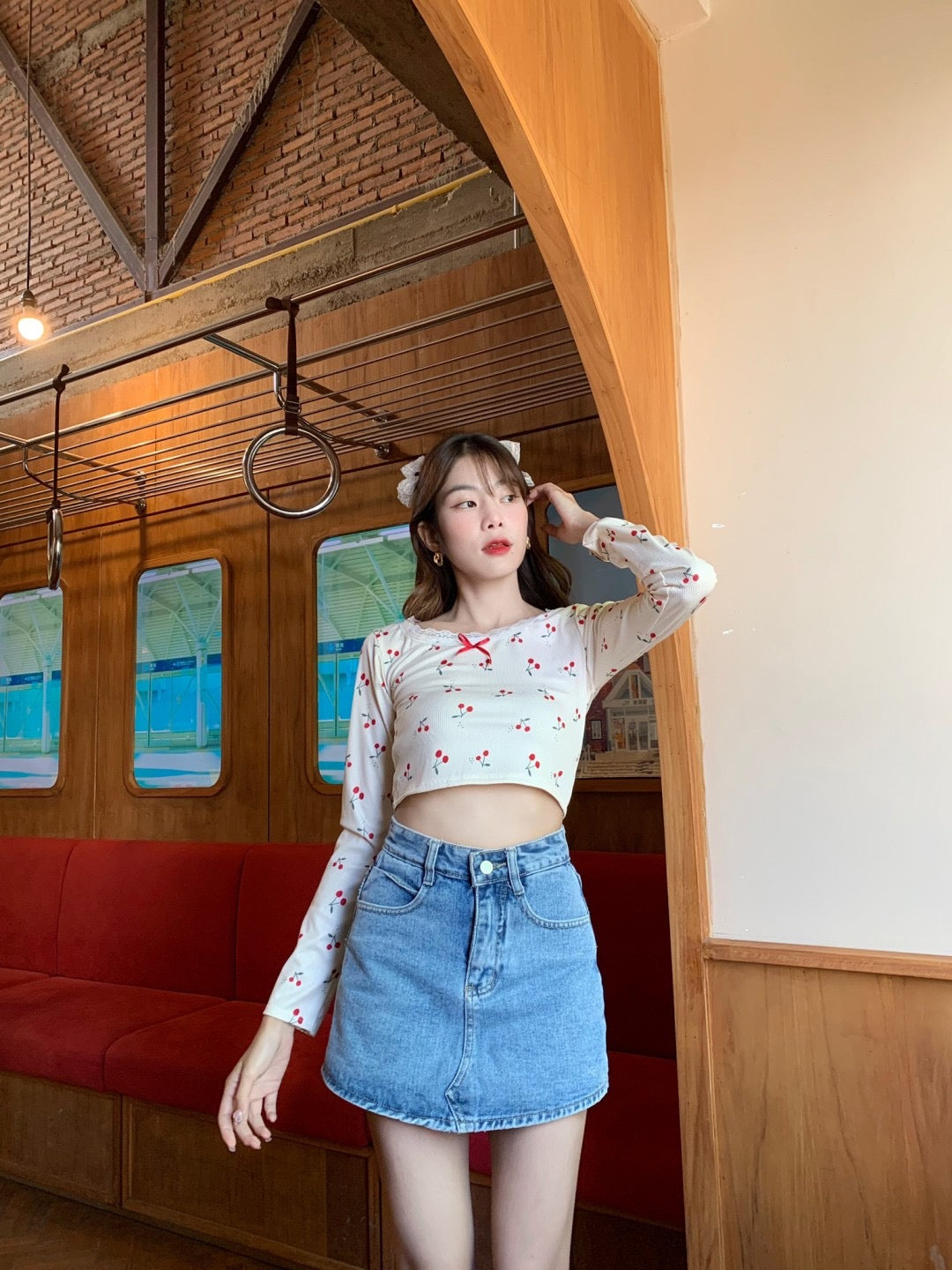 🍒🍒 Ivy cherry tops  🍒🍒