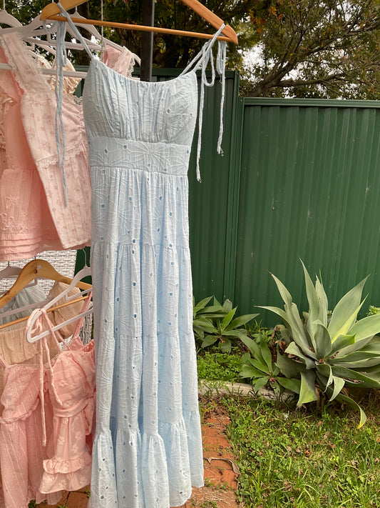 Maxi dress blue