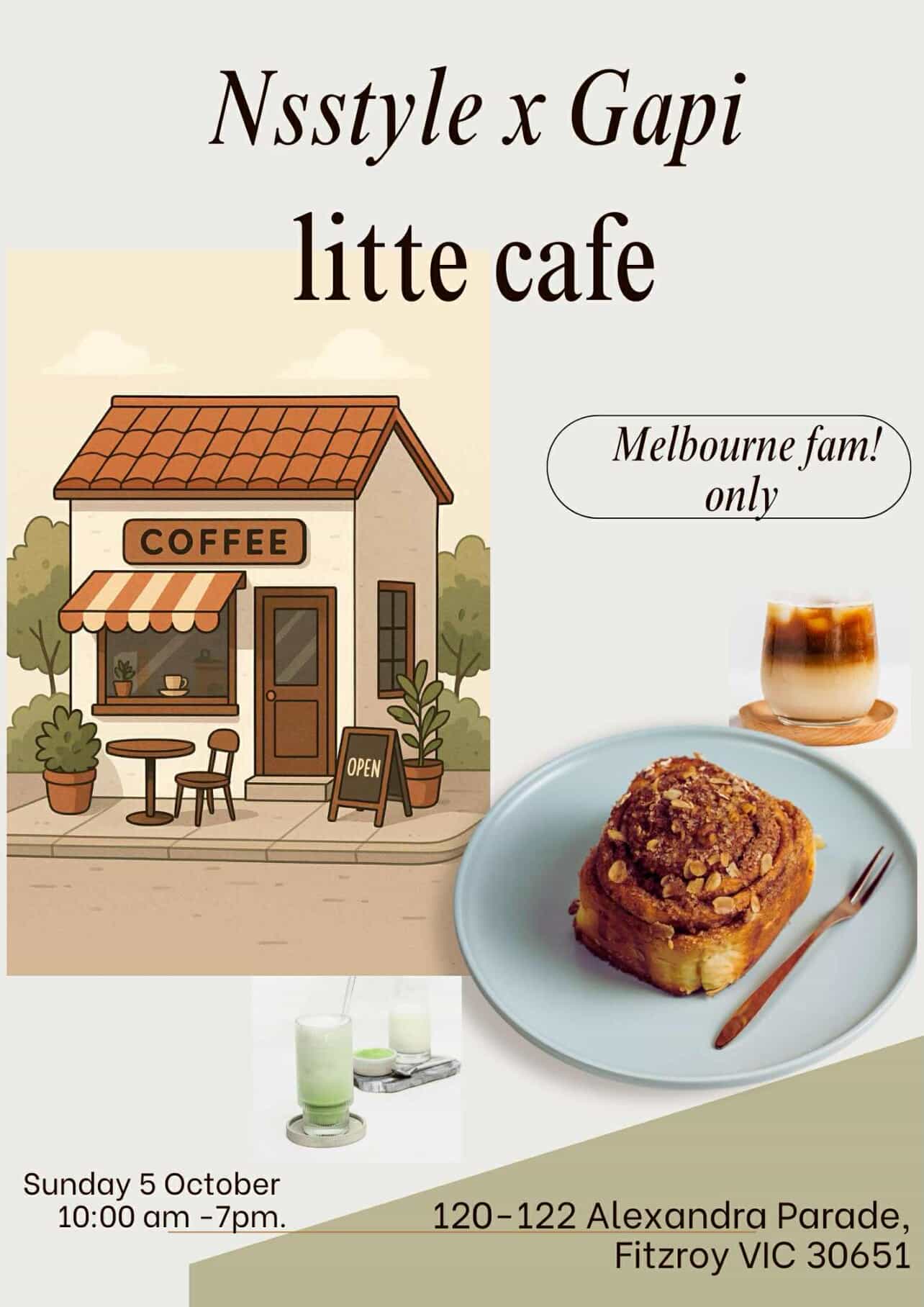 Nsstyle & Gapi Melbourne  Pop-up  5 October 2025